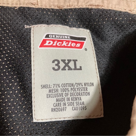 ❤️‍🔥 (5/$20) Dickies Men’s Short Sleeve Button Down Short Size 3XL - Picture 6 of 6